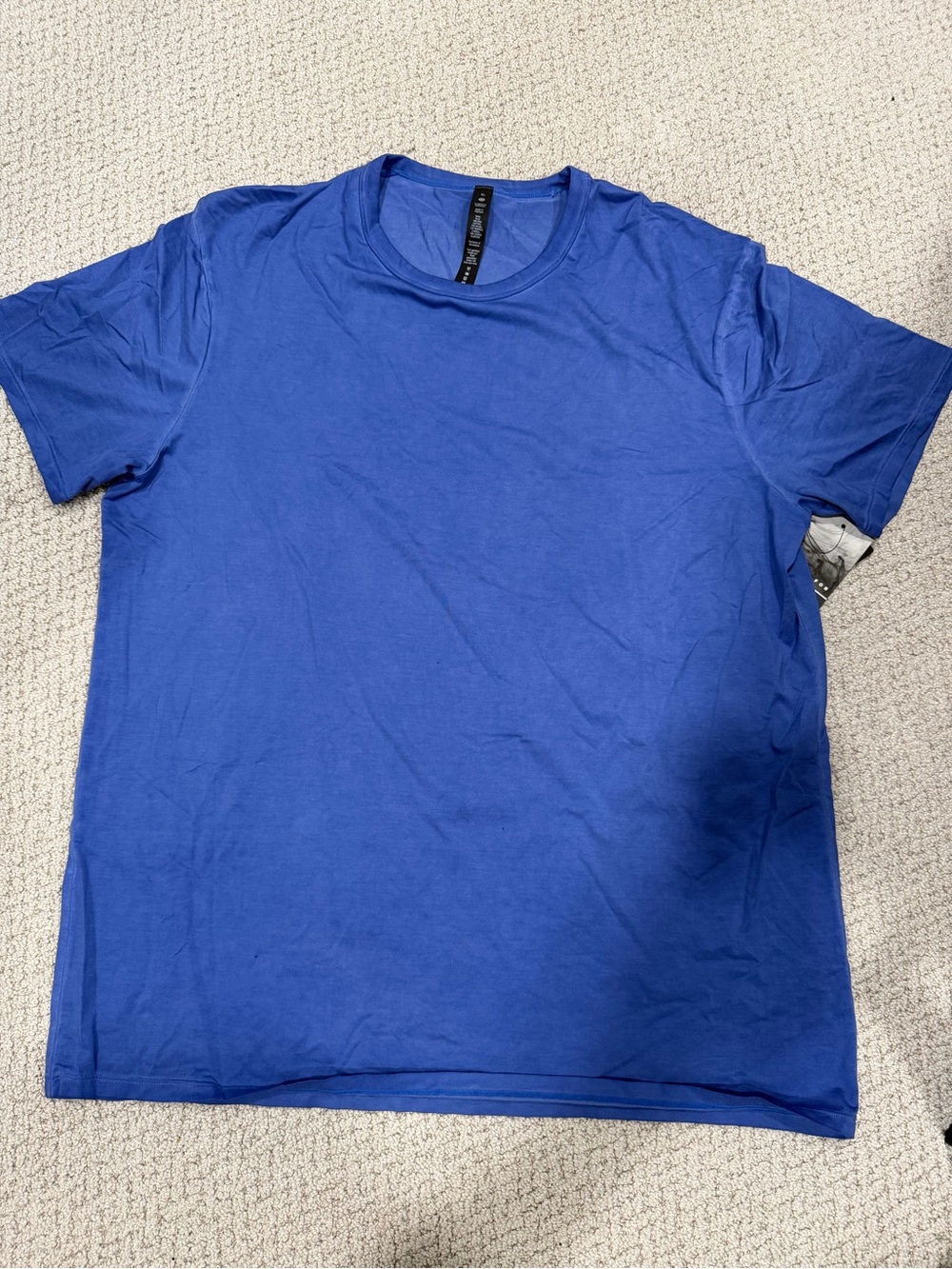 Lululemon Men’s Fundamental Tee Classic T-Shirt - Blue